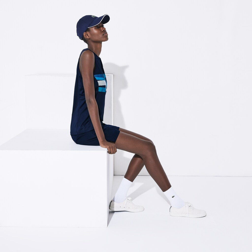 Women's SPORT Ultra Dry Geometric Print Performance Polo / Lacoste