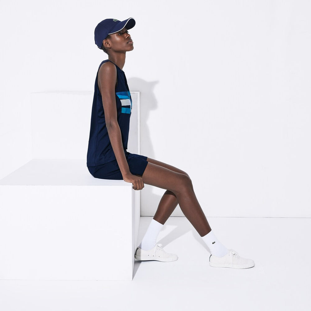 Women's SPORT Ultra Dry Geometric Print Performance Polo / Lacoste