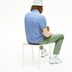 Men's -Branded Cotton Polo Shirt / Lacoste