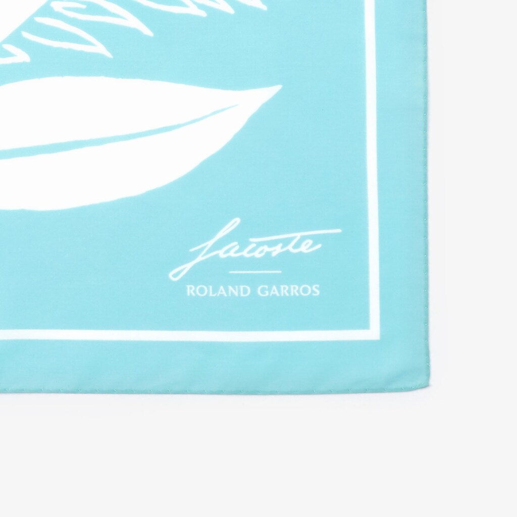 Men's SPORT Roland Garros Edition Print Cotton Bandana / Lacoste
