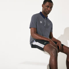 Men's SPORT Roland Garros Print Cotton Polo Shirt / Lacoste
