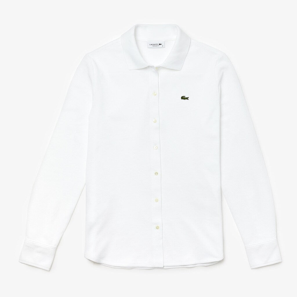 Women's Soft Cotton Oxford Style Polo Shirt / Lacoste