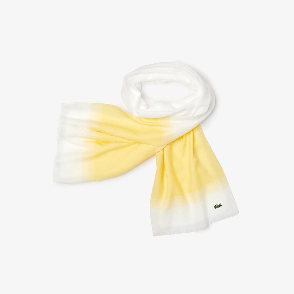 Men's Made In France Organic Cotton Ombré Scarf / Lacoste