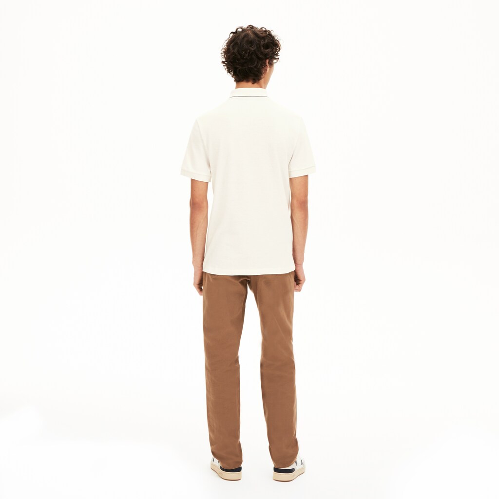 Men's Regular Fit Linen-Blend Polo Shirt / Lacoste