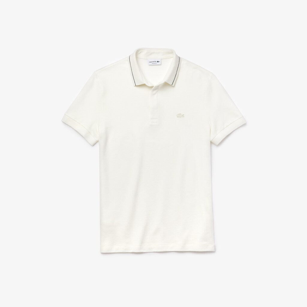 Men's Regular Fit Linen-Blend Polo Shirt / Lacoste