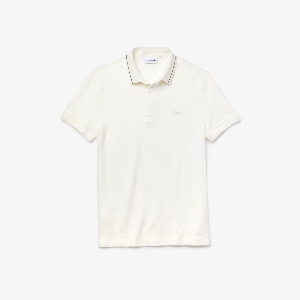 Men's Regular Fit Linen-Blend Polo Shirt / Lacoste