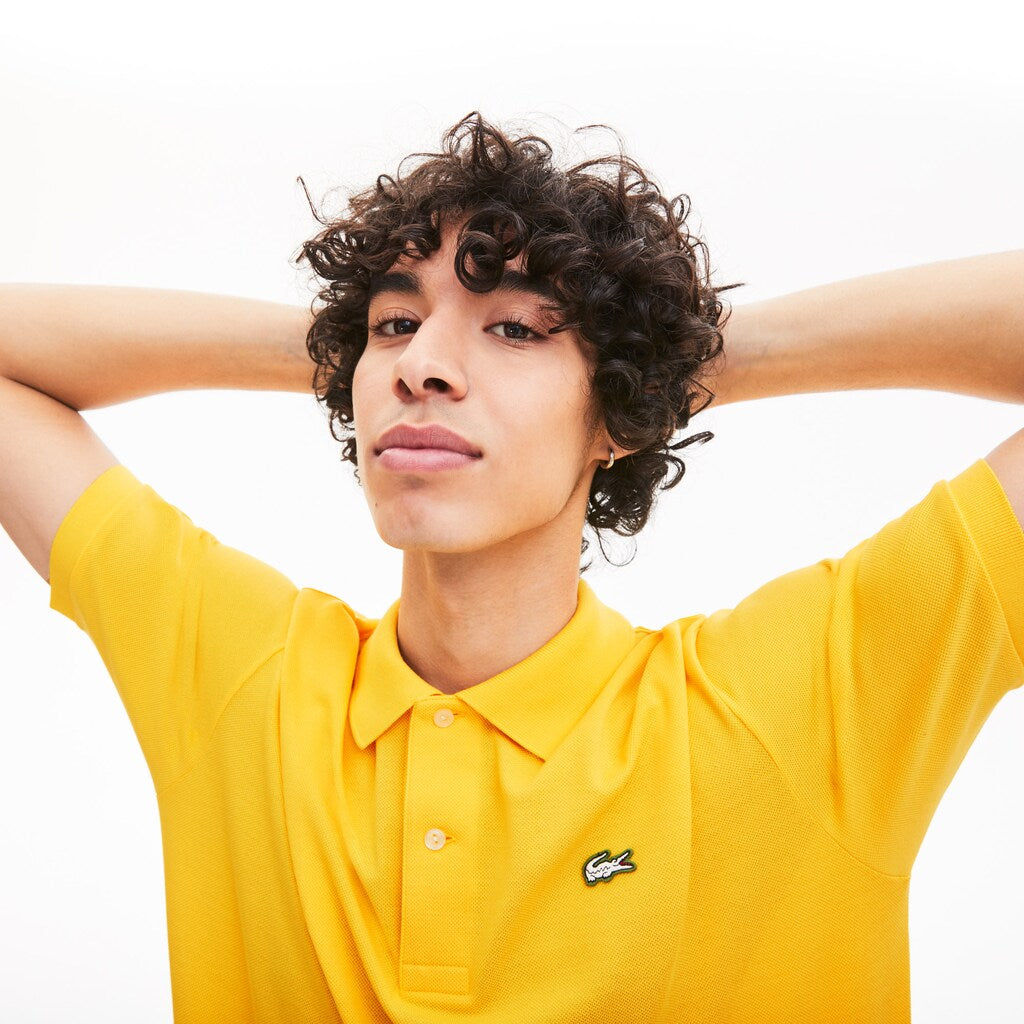Men's LIVE Relaxed-Fit Cotton Piqué Polo Shirt / Lacoste