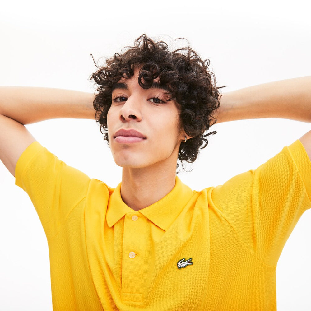 Men's LIVE Relaxed-Fit Cotton Piqué Polo Shirt / Lacoste