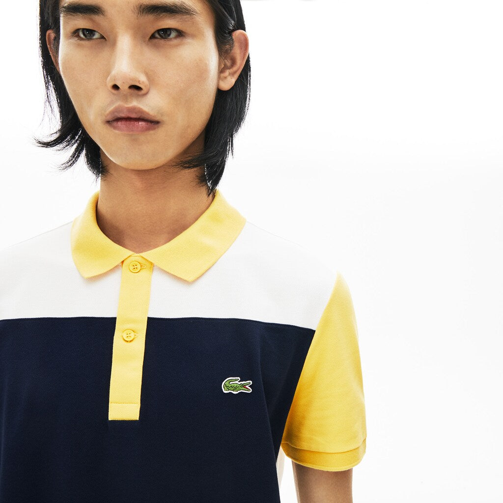 Men's Stretch Colorblock Polo Shirt / Lacoste