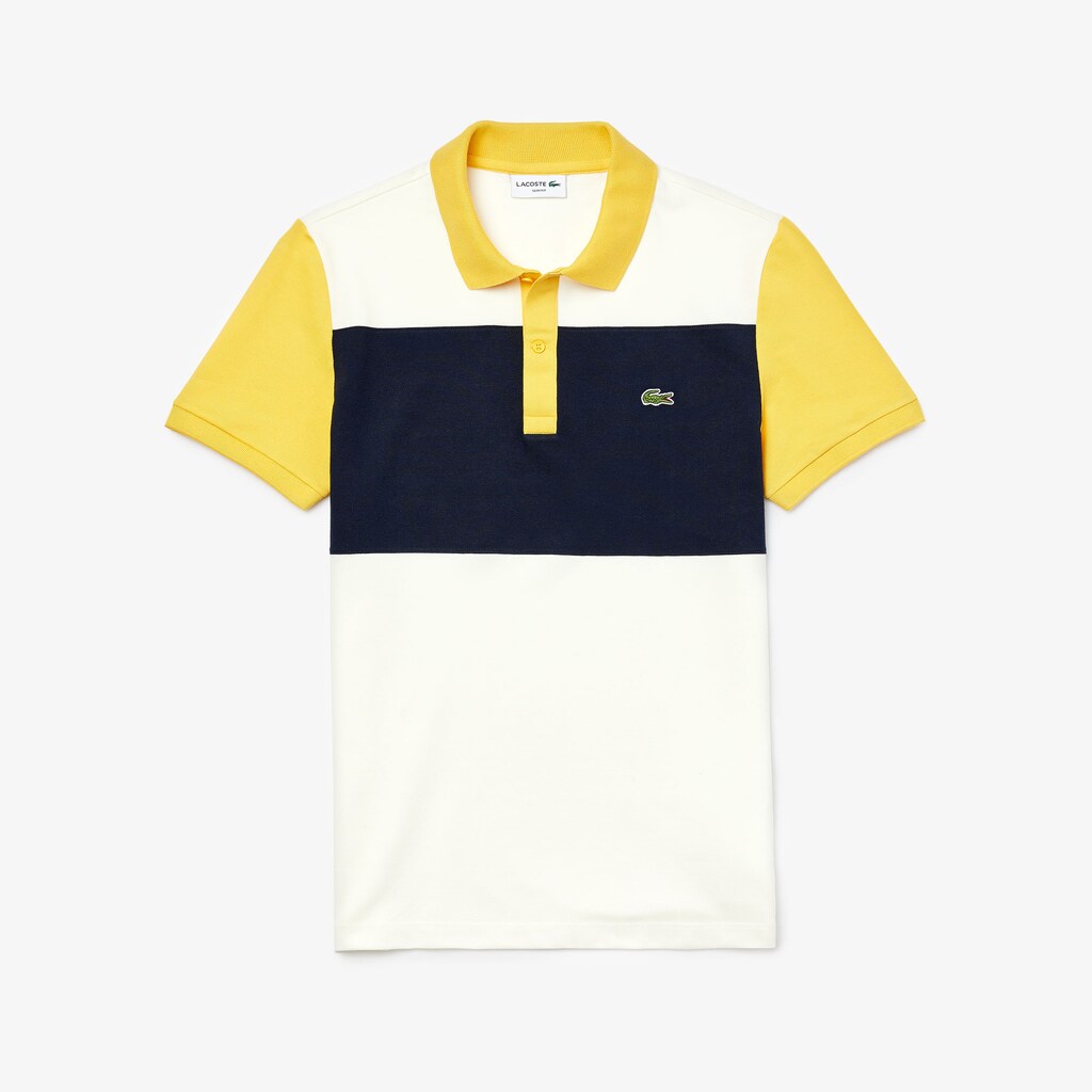 Men's Stretch Colorblock Polo Shirt / Lacoste