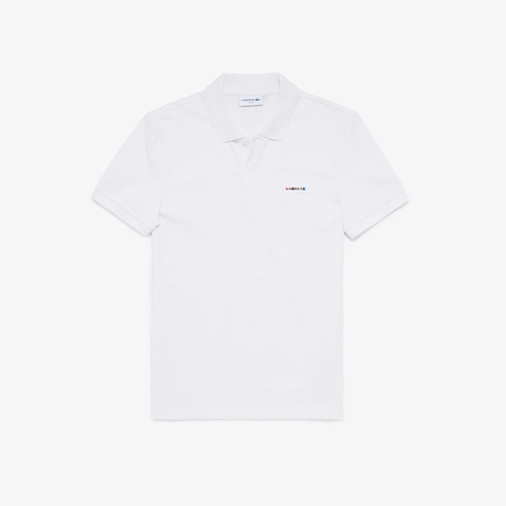 Men's Slim Fit Multicolor Badge Polo / Lacoste