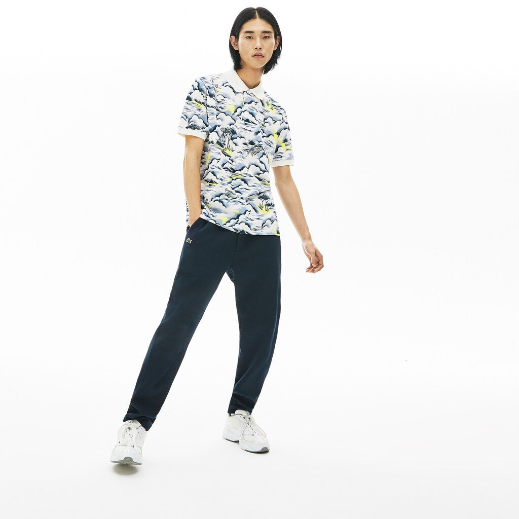 Men's Print Cotton Piqué Classic Fit Polo Shirt / Lacoste