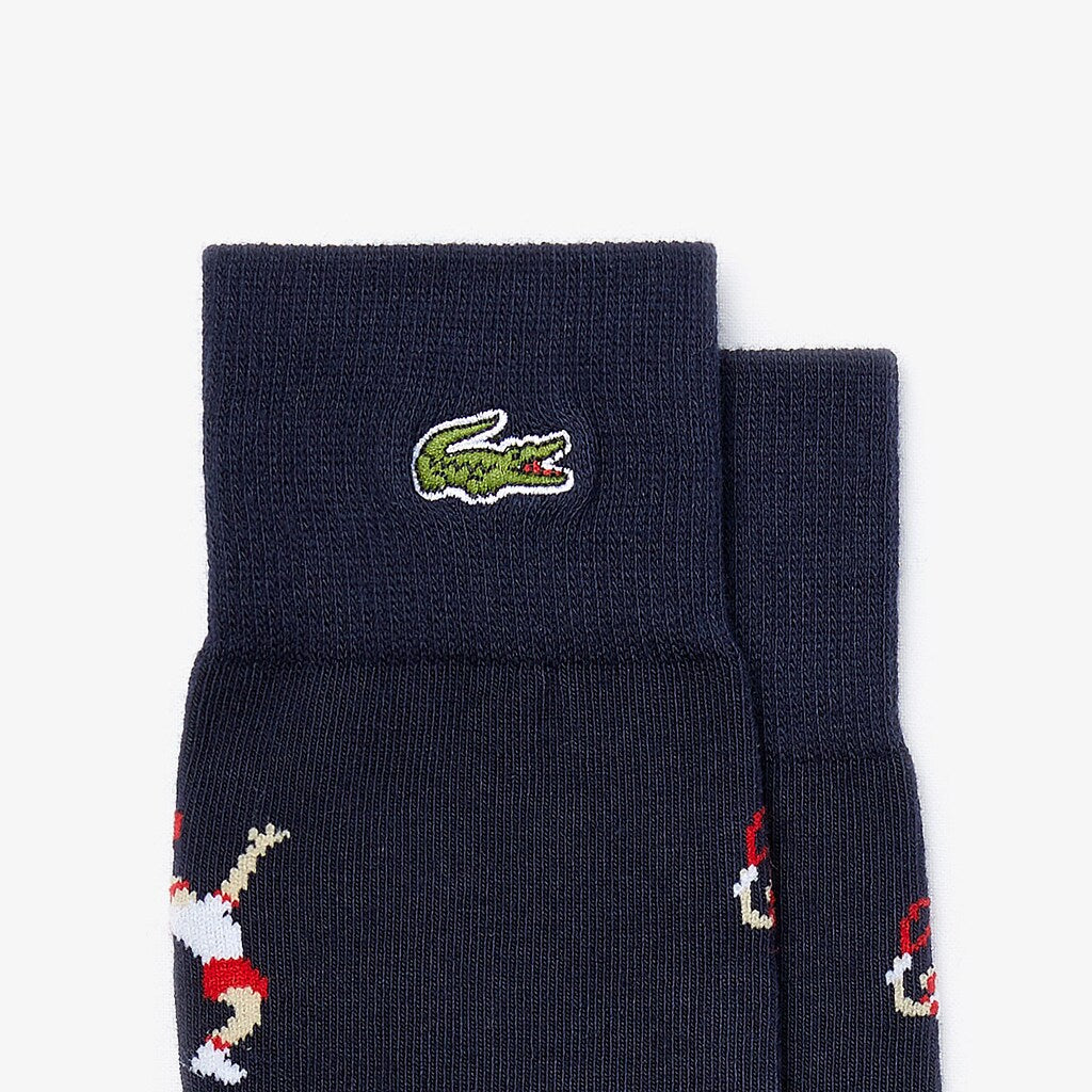 Unisex LIVE Tennis Player Pattern Socks / Lacoste