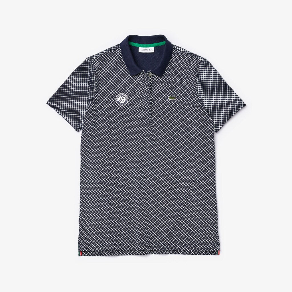 Women's SPORT Roland Garros Printed Cotton Polo Shirt / Lacoste