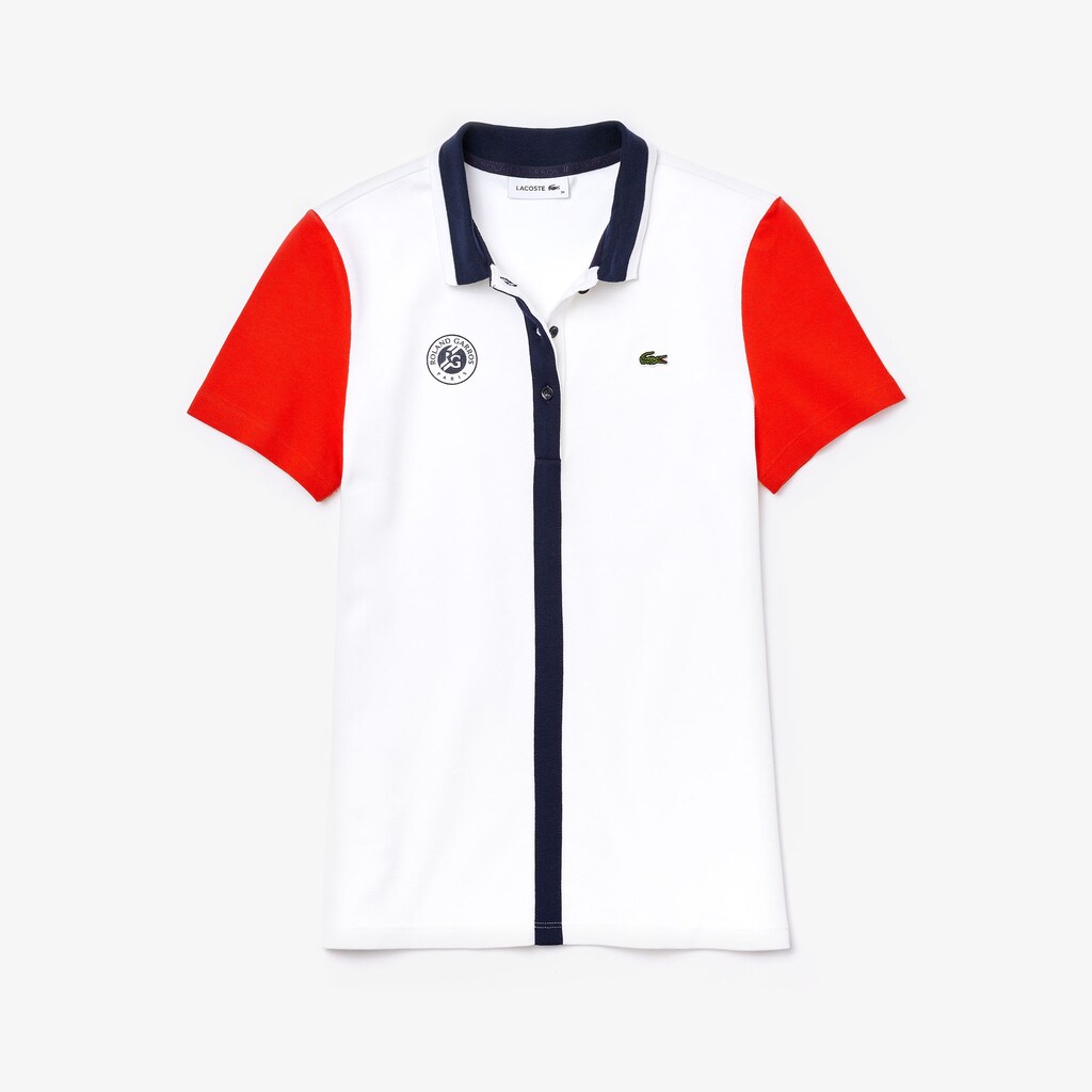 Women's SPORT Roland Garros Color-Block Polo Shirt / Lacoste