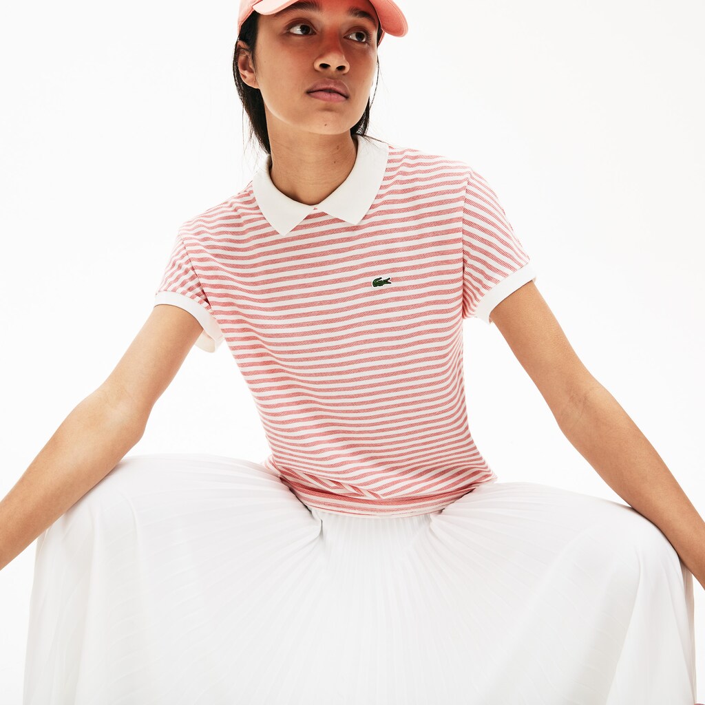 Women's Striped Polo / Lacoste