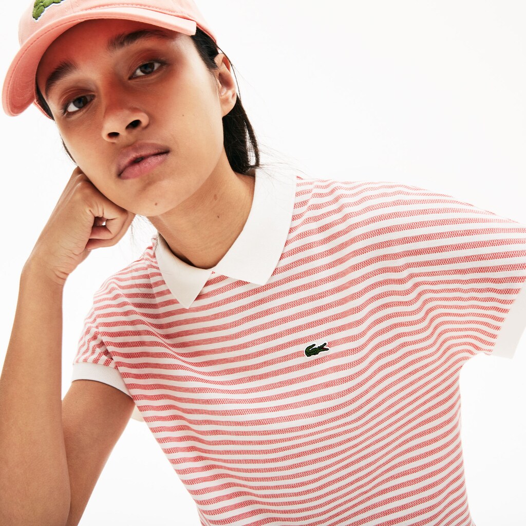 Women's Striped Polo / Lacoste