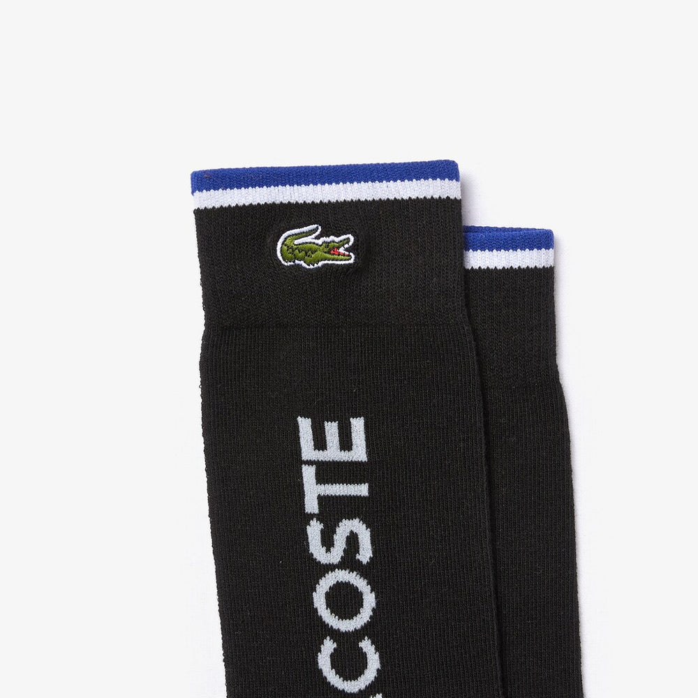 Men's SPORT Colorblock Cotton Blend Tennis Socks / Lacoste