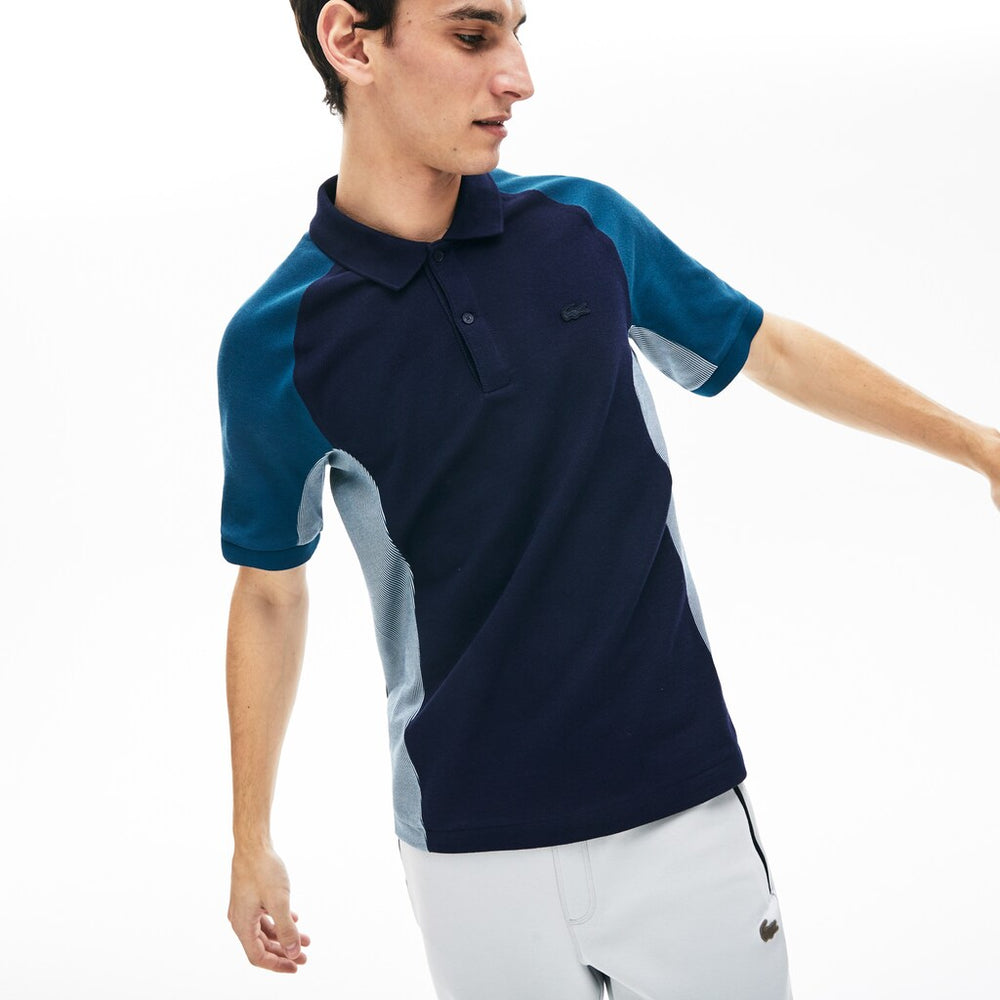 Men's Colorblock Piqué Polo Shirt / Lacoste