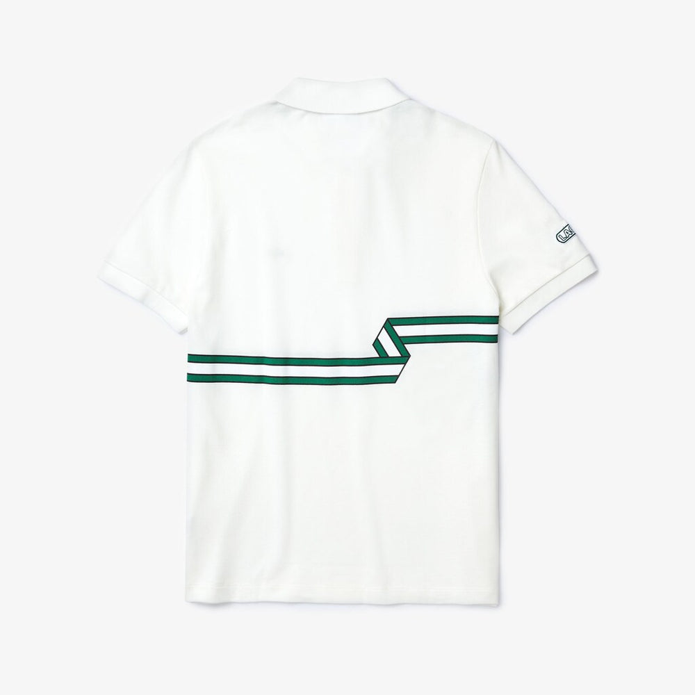 Men's Stripe Print Polo Shirt / Lacoste