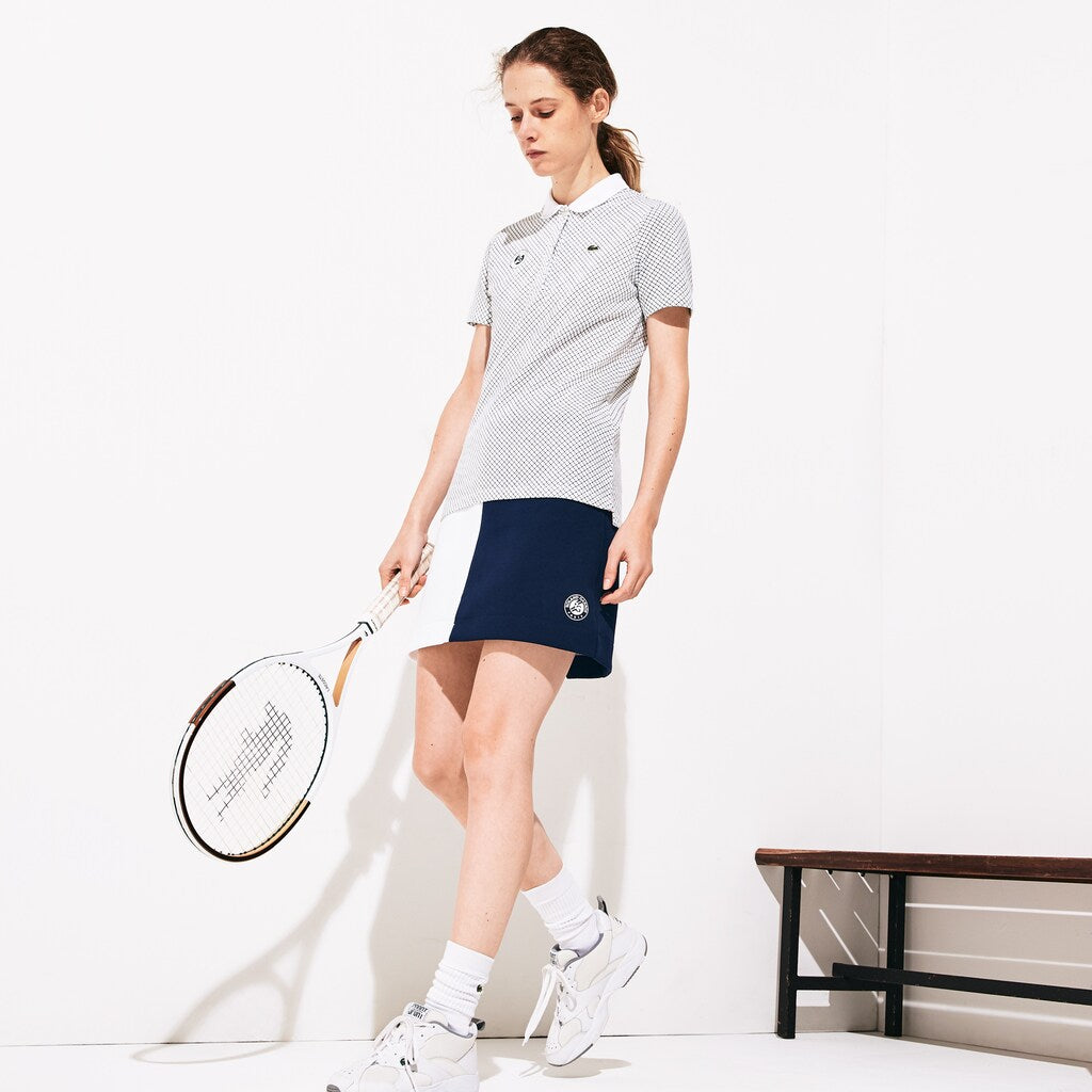 Women's SPORT Roland Garros Color-Block Skirt / Lacoste