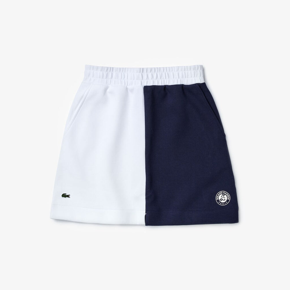 Women's SPORT Roland Garros Color-Block Skirt / Lacoste