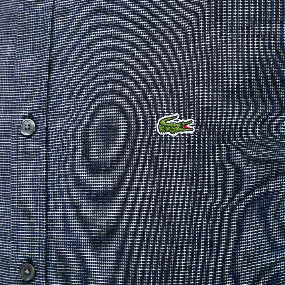 Men's Checkered Cotton Shirt / Lacoste