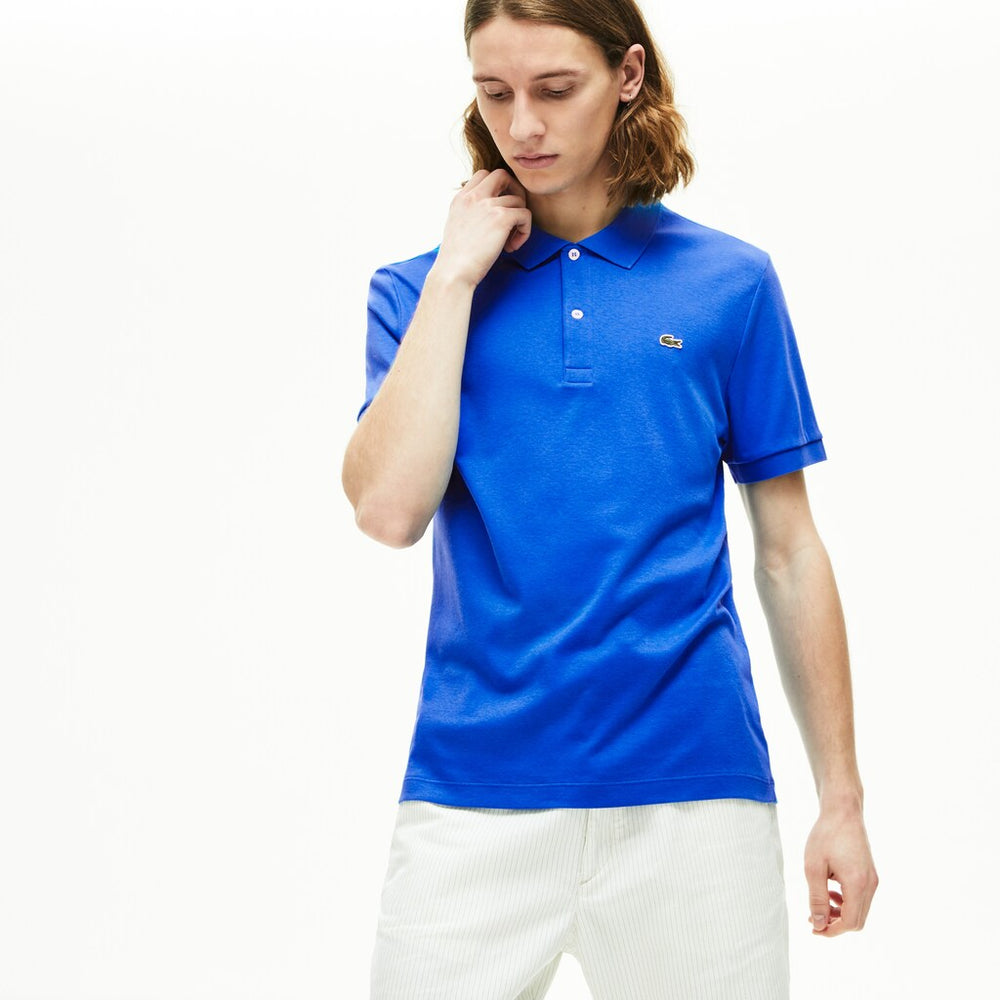Men's Regular Fit Lightweight Cotton Polo / Lacoste