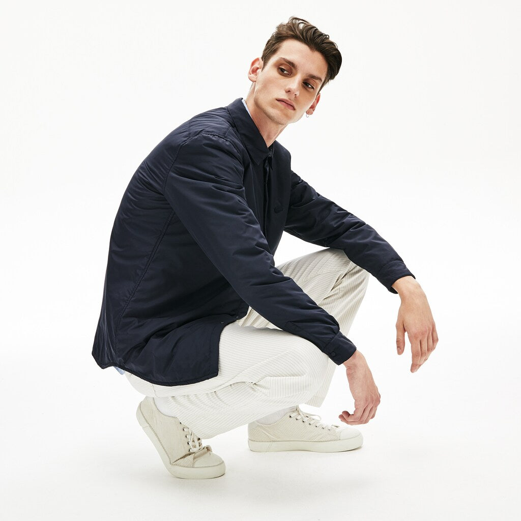 Men's Padded Solid Overshirt / Lacoste
