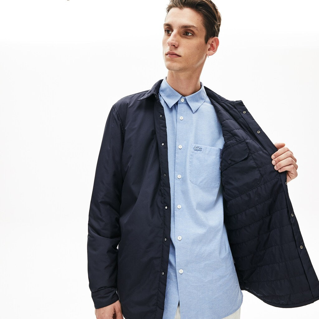 Men's Padded Solid Overshirt / Lacoste