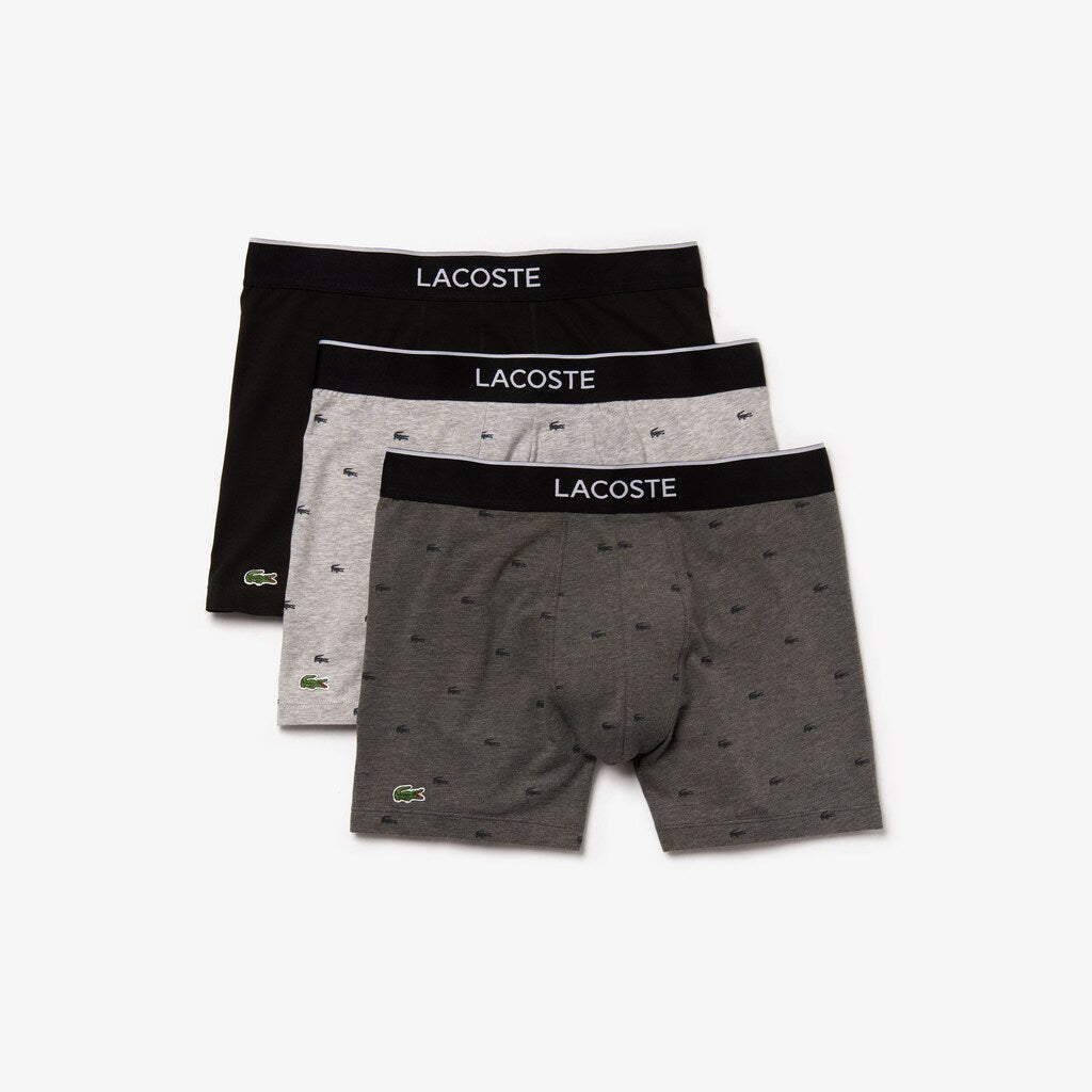 Pack of 3 Long Boxer Briefs / Lacoste