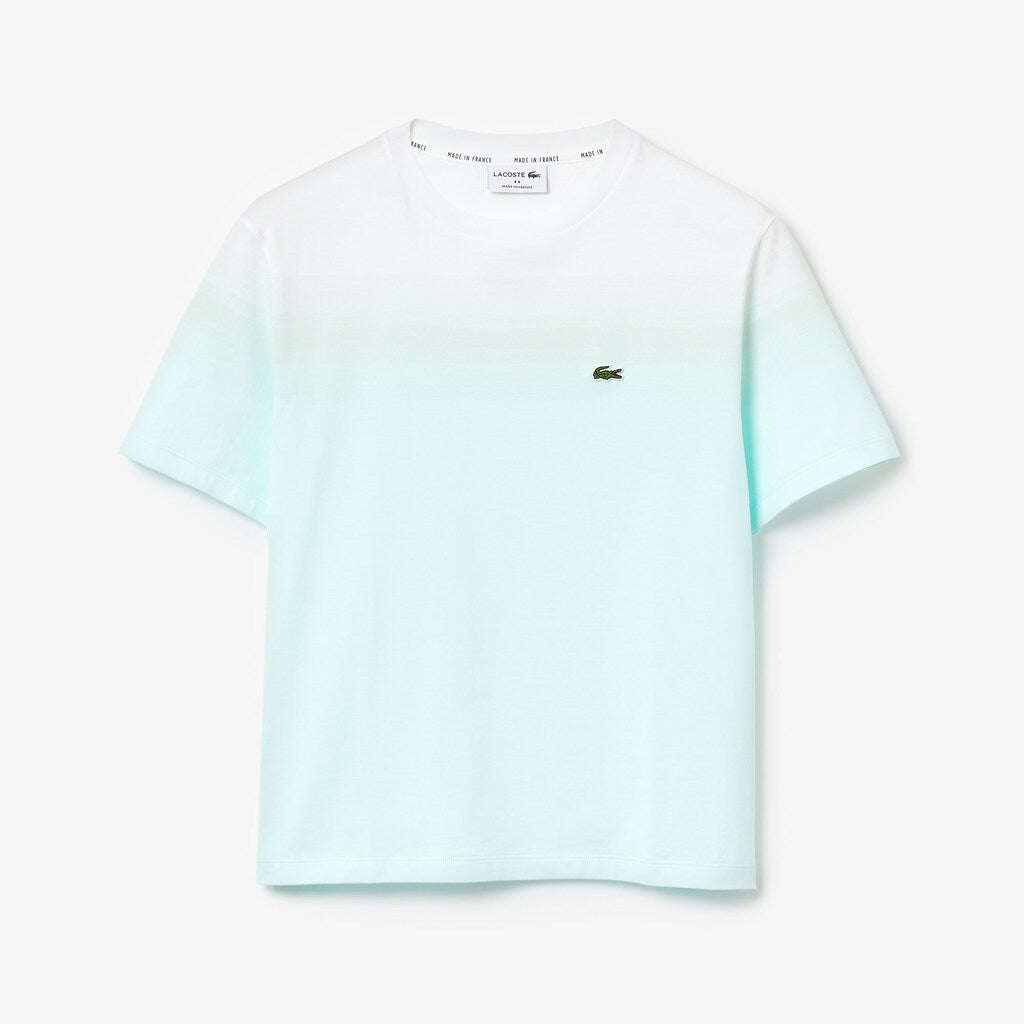 Women's Made in France Crew Neck Organic Cotton T-shirt / Lacoste