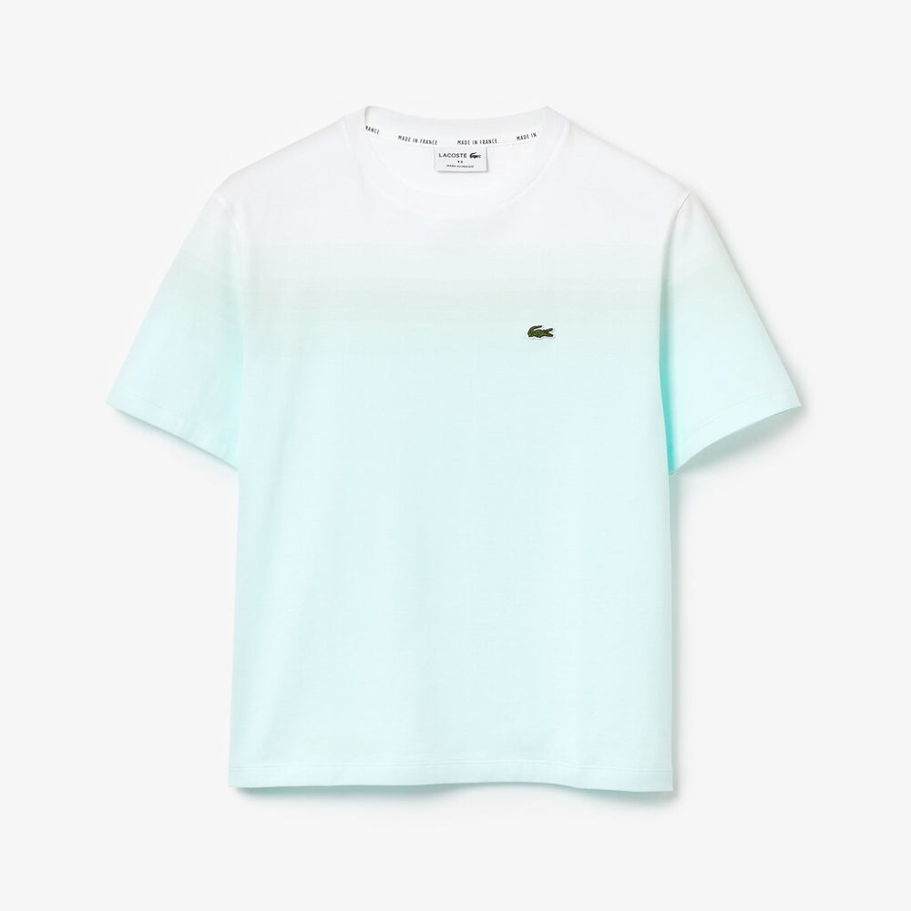 Women's Made in France Crew Neck Organic Cotton T-shirt / Lacoste