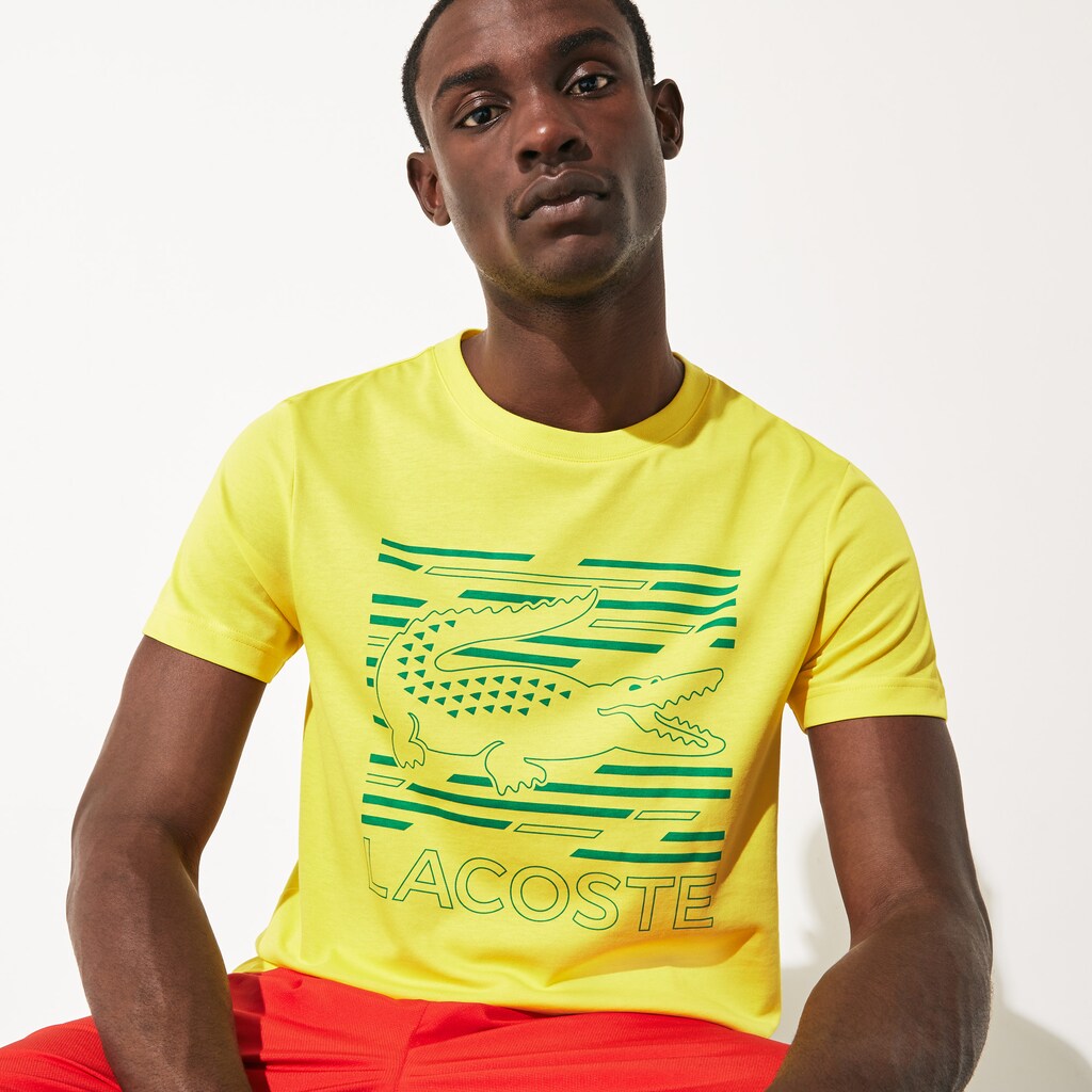 Men's SPORT Ultra-Dry Graphic Tee / Lacoste