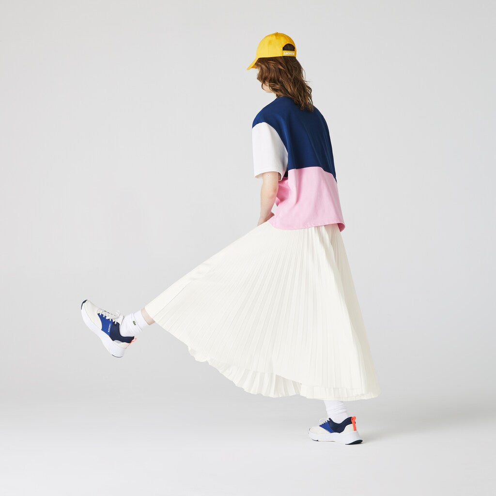 Women's Branded Elasticised Pleated Skirt / Lacoste