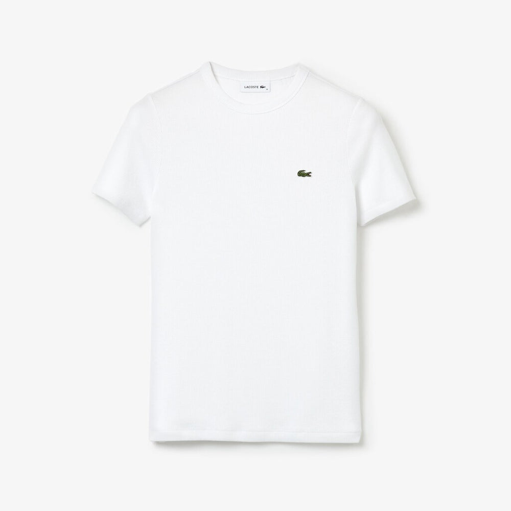 Women's Soft Cotton Crewneck T-Shirt / Lacoste