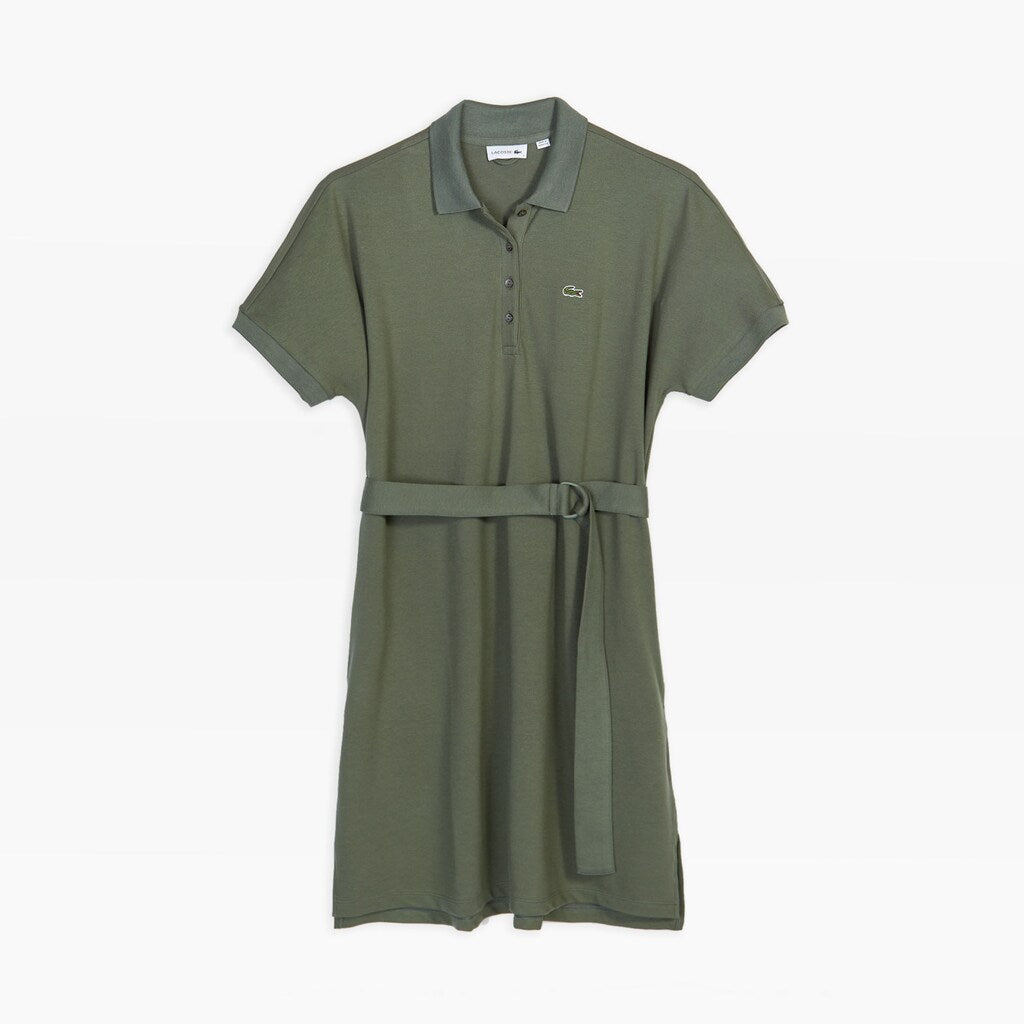 Women's Kimono-Sleeved Wide Polo Dress / Lacoste
