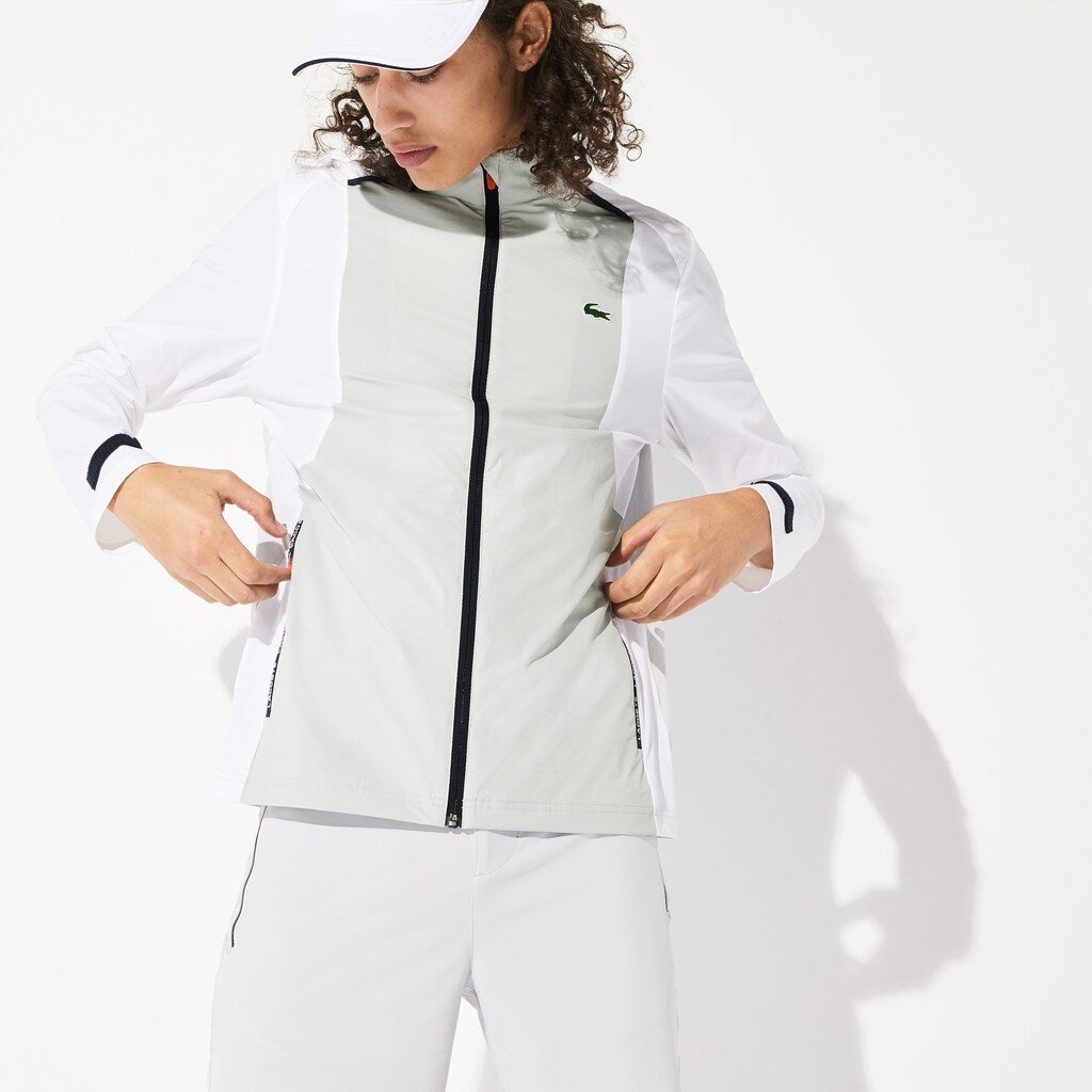 Men's SPORT Light Water-Resistant Zip Golf Jacket / Lacoste