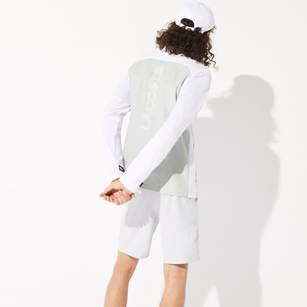 Men's SPORT Light Water-Resistant Zip Golf Jacket / Lacoste