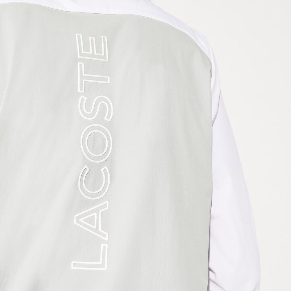 Men's SPORT Light Water-Resistant Zip Golf Jacket / Lacoste