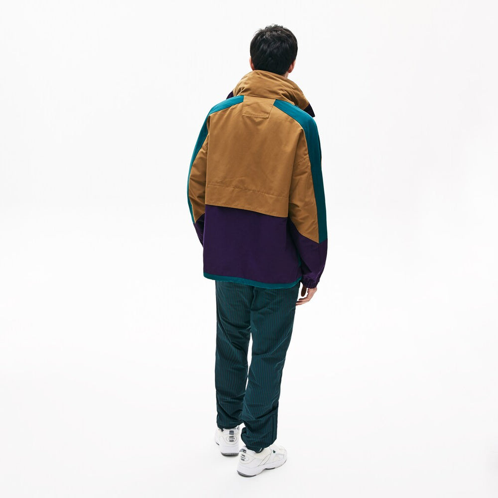 Men's LIVE Color-Block Parka / Lacoste