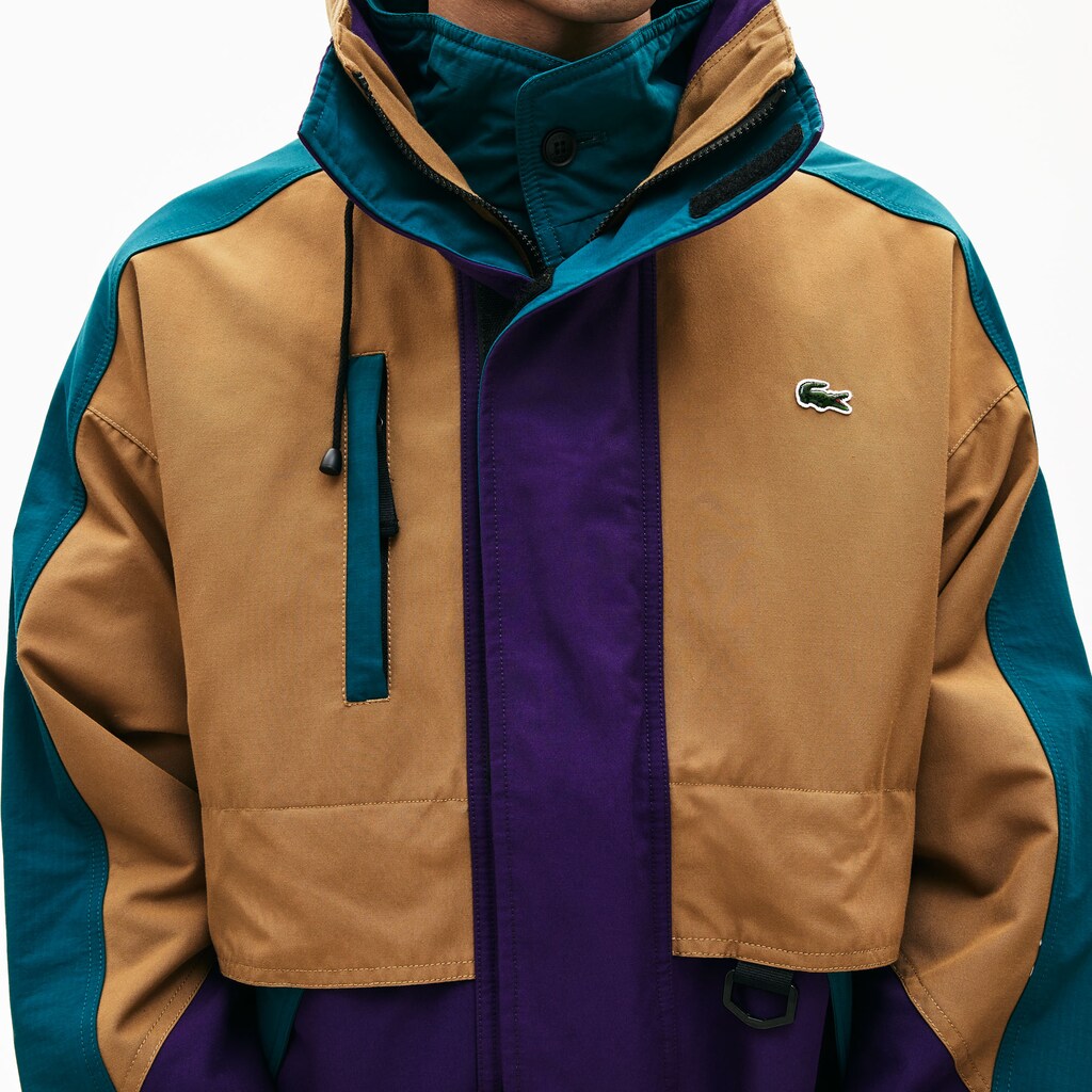 Men's LIVE Color-Block Parka / Lacoste