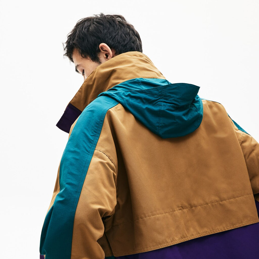 Men's LIVE Color-Block Parka / Lacoste