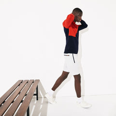 Men's SPORT Breathable Knit Crew Neck Golf Sweater / Lacoste