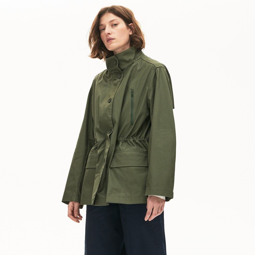 Women's Flared Water-Resistant Parka / Lacoste