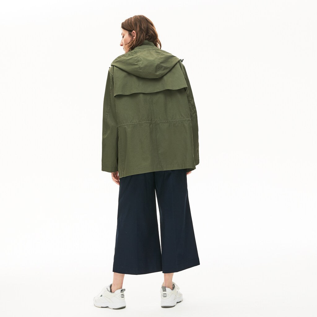 Women's Flared Water-Resistant Parka / Lacoste