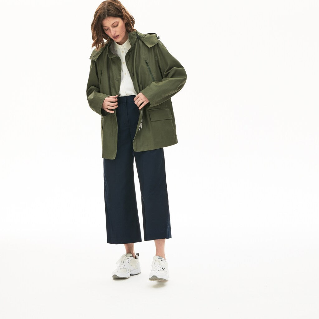 Women's Flared Water-Resistant Parka / Lacoste
