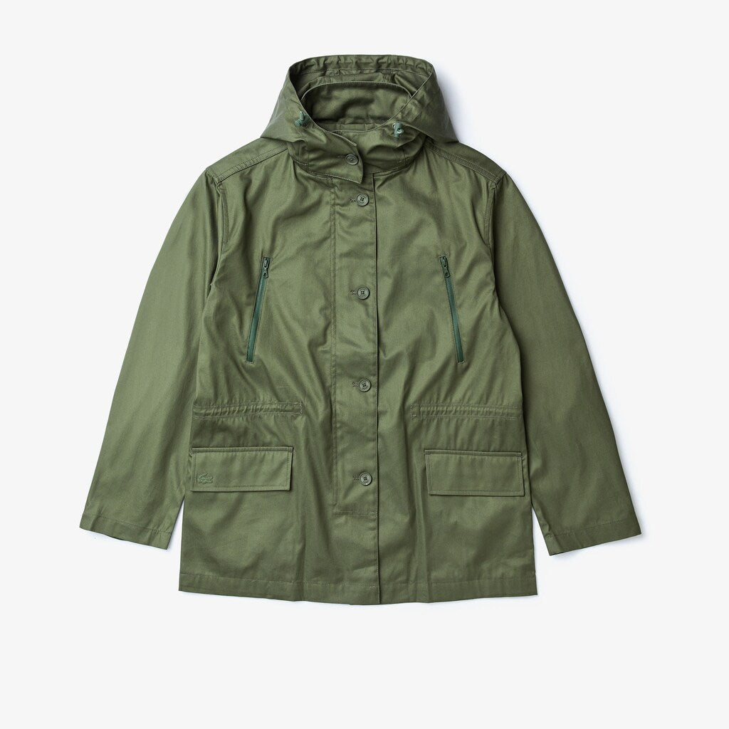 Women's Flared Water-Resistant Parka / Lacoste