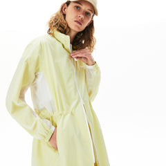 Women's Water-Resistant Long Nylon Parka / Lacoste