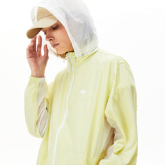 Women's Water-Resistant Long Nylon Parka / Lacoste